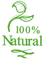 Logo 100% natural biologico